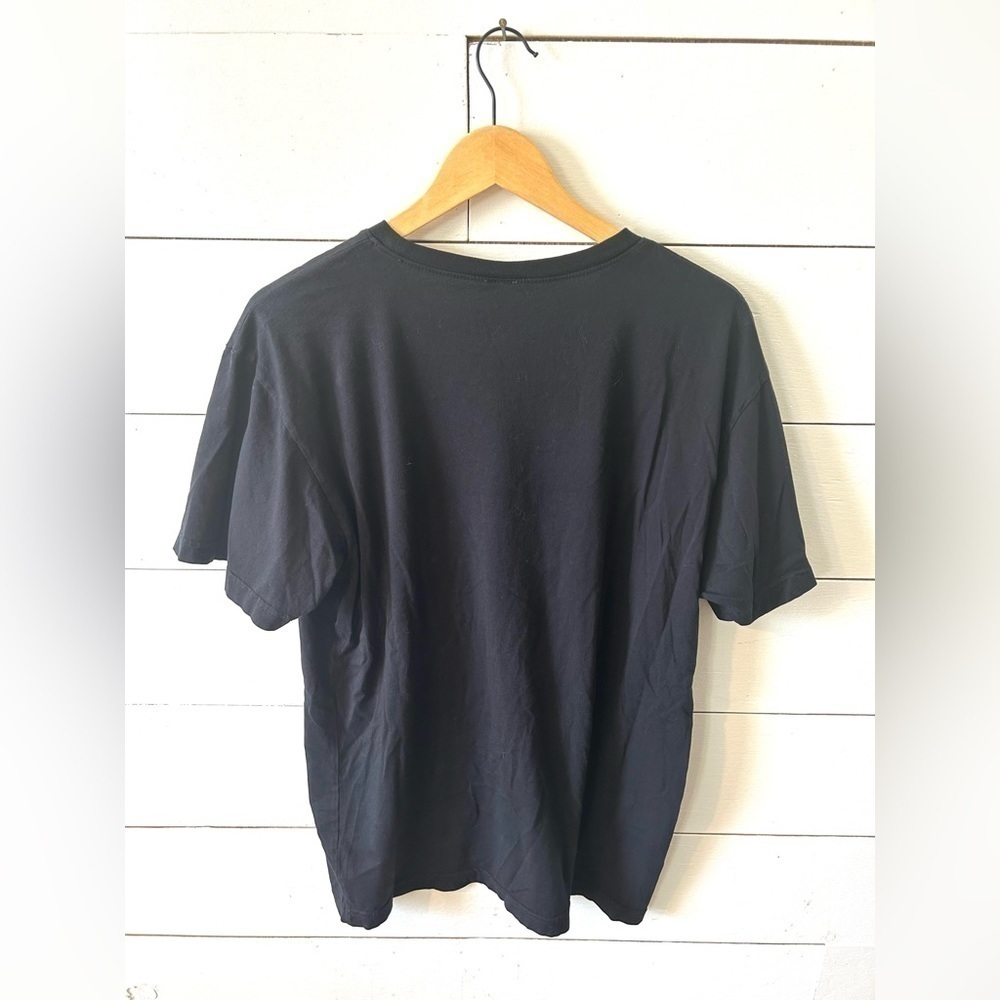 Men’s black T-shirt boy with balloon size L - Picture 4 of 4